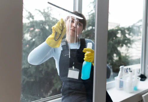 Nettoyage de vitres intérieures et extérieures à Langeais